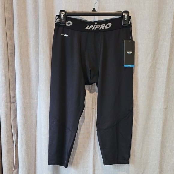 Unipro Vendor Compression Running Black Men's Joggers - Picture 1 of 16